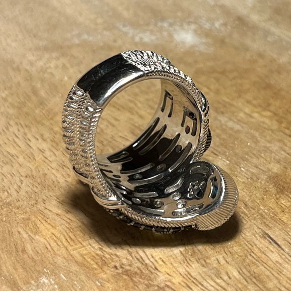 Judith Ripka Sterling Black Spinel & Multi-Gemstone Ring - Picture 11 of 16